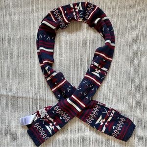 Timberland Unisex Scarf Christmas Red & Navy
